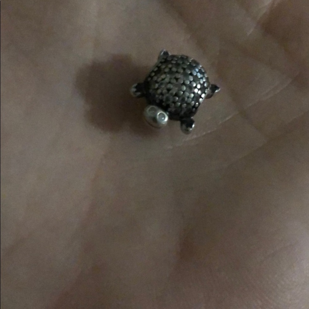 Authentic pandora turtle charm